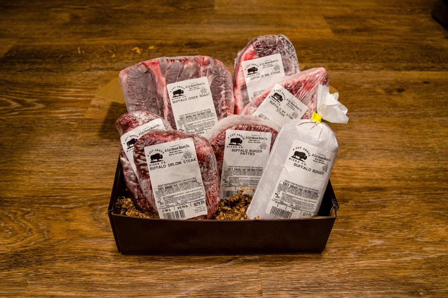 6lbs Ground, 6lbs Patties, & 3lbs Steak