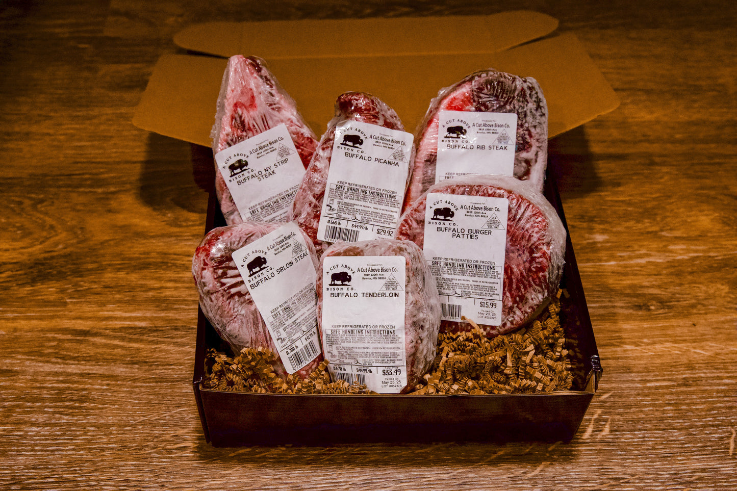 12lbs Patties & 3lbs Steak